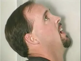 Gloryhole larceny his cum